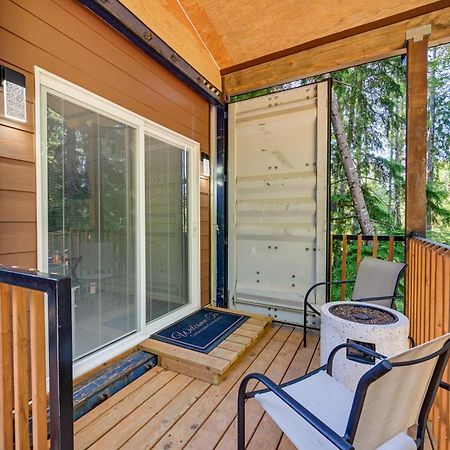 Unique Container Studio With Deck And Fire Pit! Buckley 外观 照片